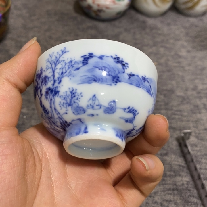 紫砂茶杯非常漂亮好看的碗