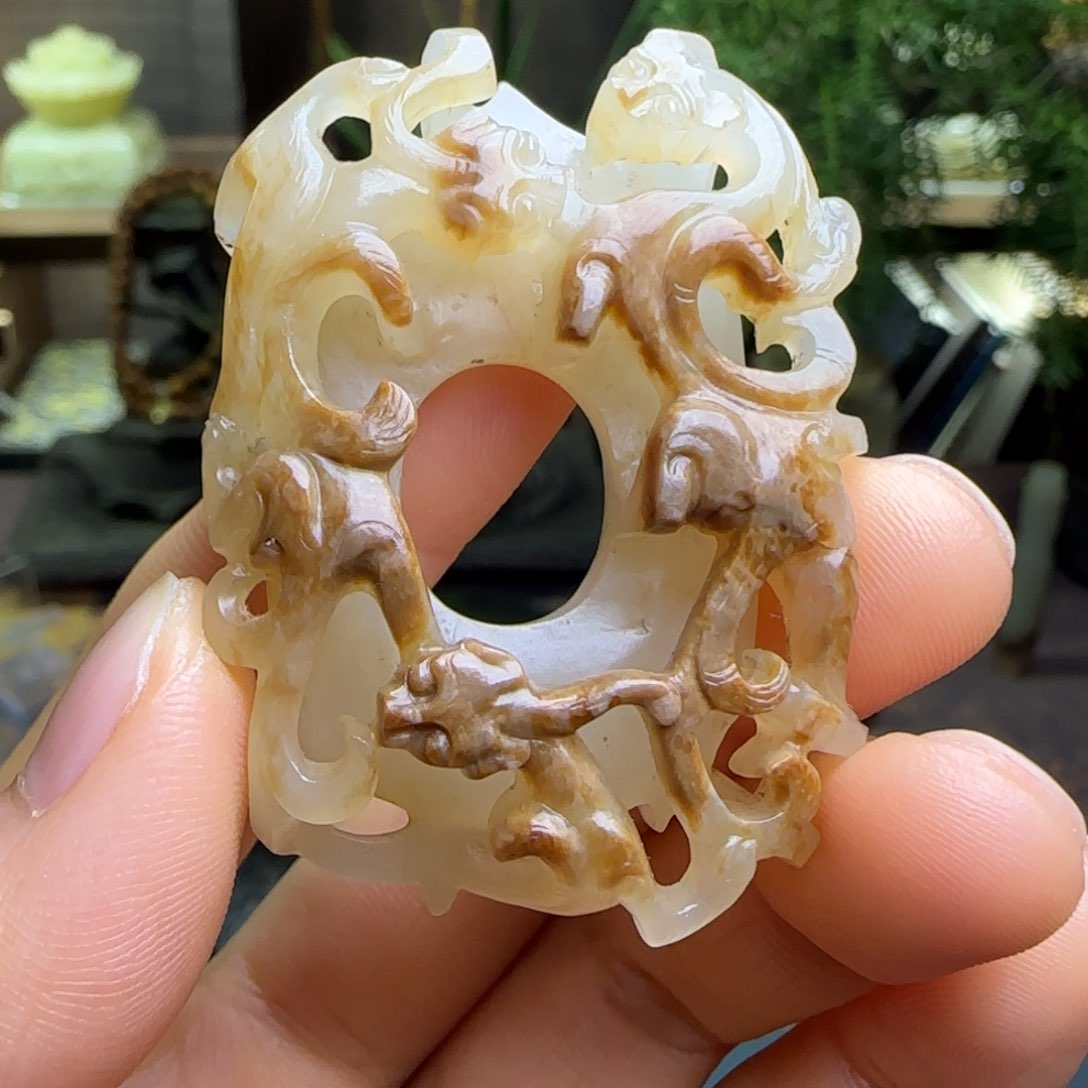 和田玉（糖玉）未镶嵌颈饰H**o