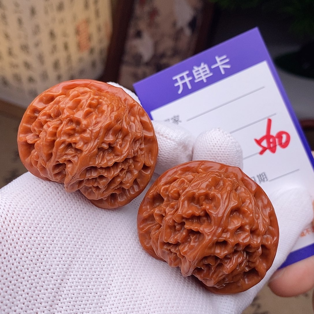 文玩核桃把件43宫灯560