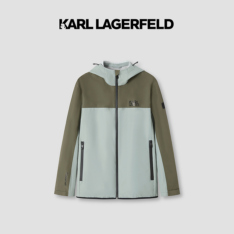 【臻享男装】KARL LAGERFELD卡尔拉格斐25新休闲夹克老佛爷M21O1407