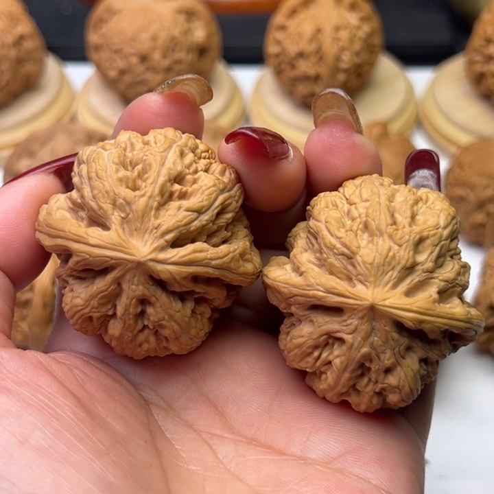 文玩核桃把件芳芳41粗筋