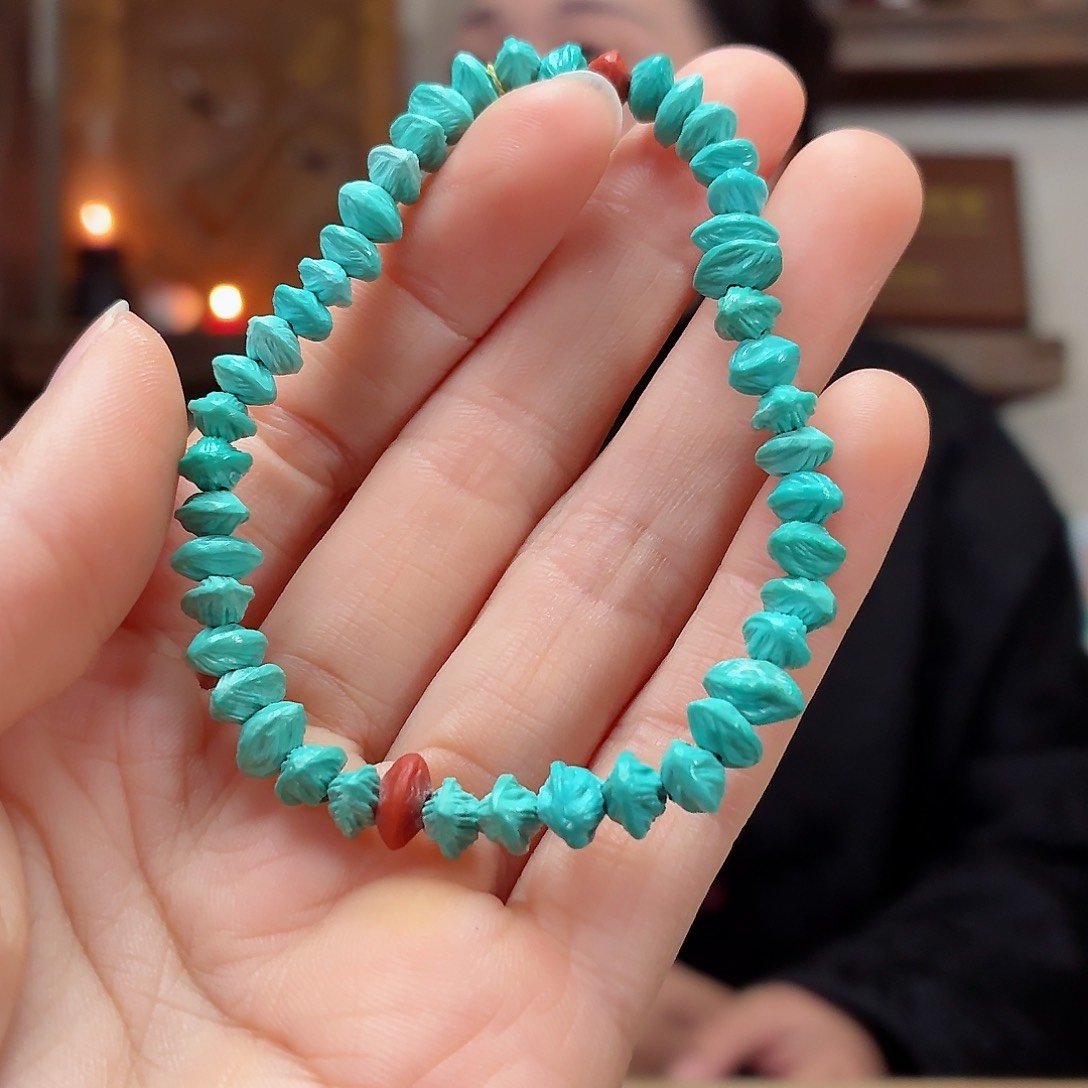 未镶嵌绿松石珠宝奇石