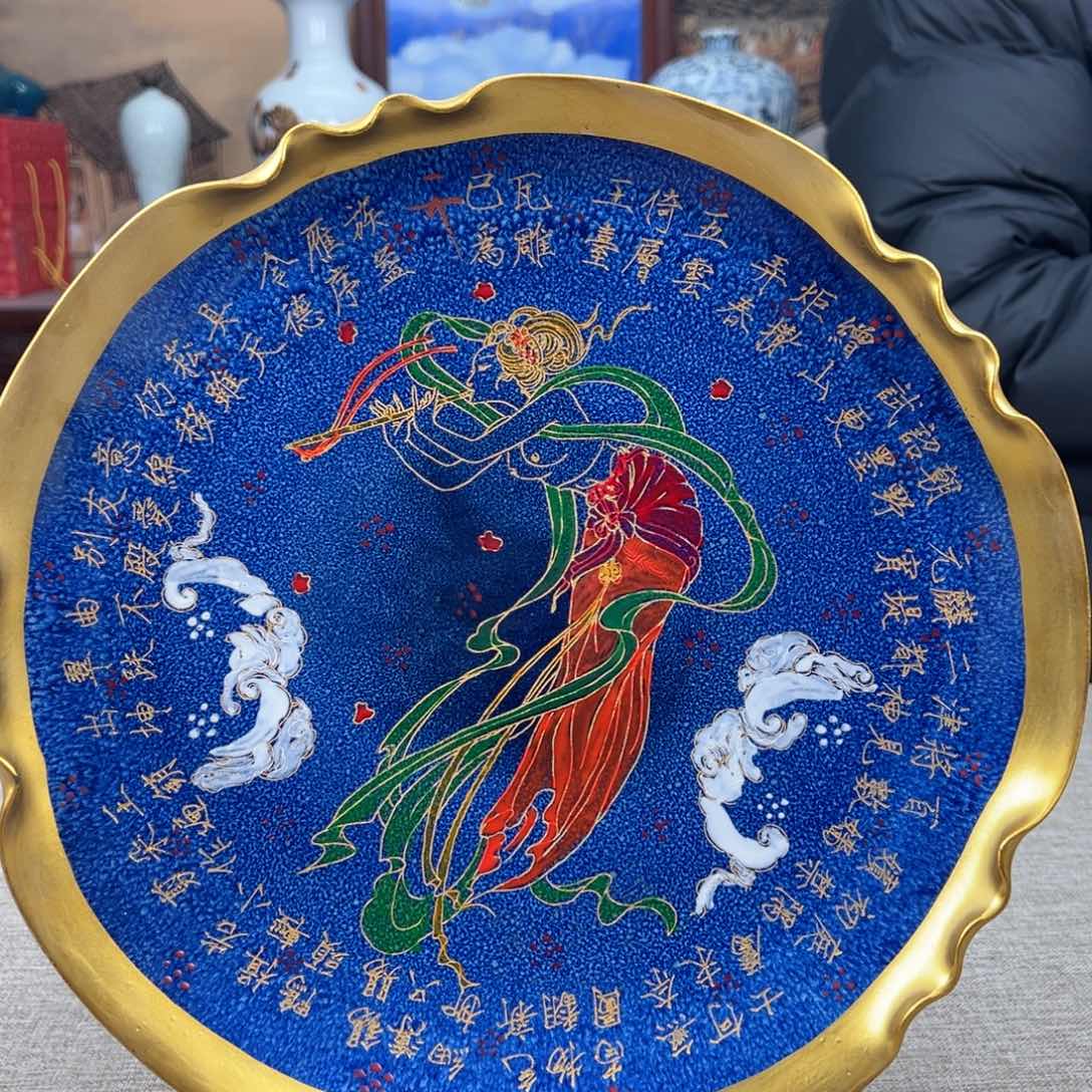 瓷片陶瓷艺术瓷器摆件