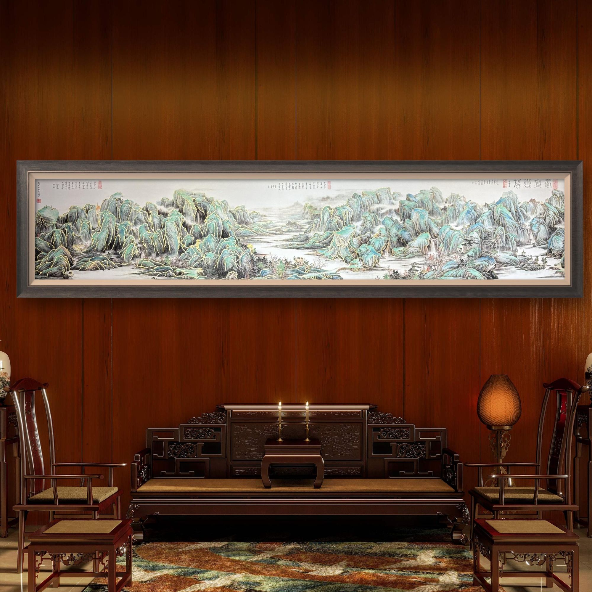 李良才先生代表作《富春山居图》