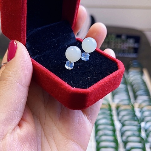 和田玉手链18K金镶嵌