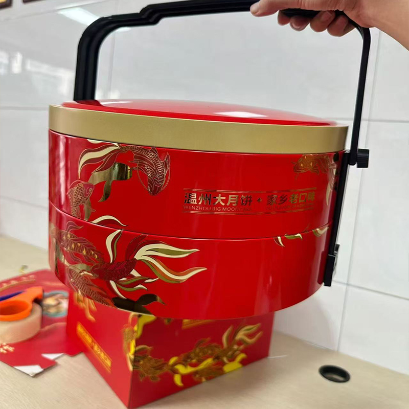 桥墩镇高档中秋节团购蛋黄鲜肉五仁月饼礼盒节日送礼佳品温州特产