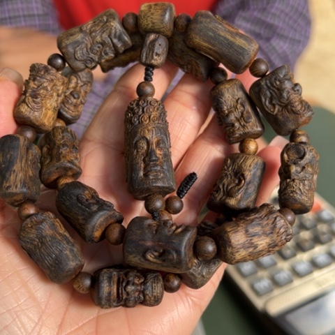 沉香手串红土乌身沉浮45克多样性发1串