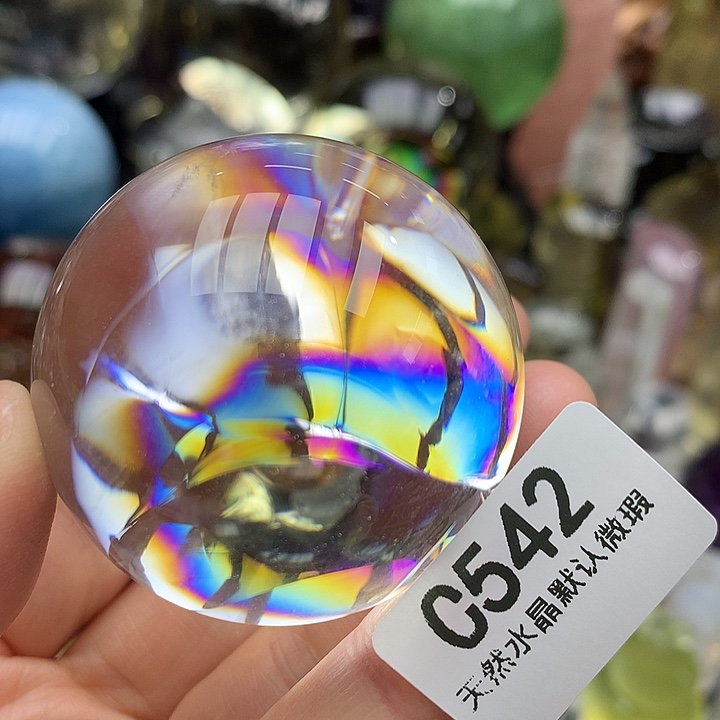 水晶天然水晶摆件未镶嵌印*