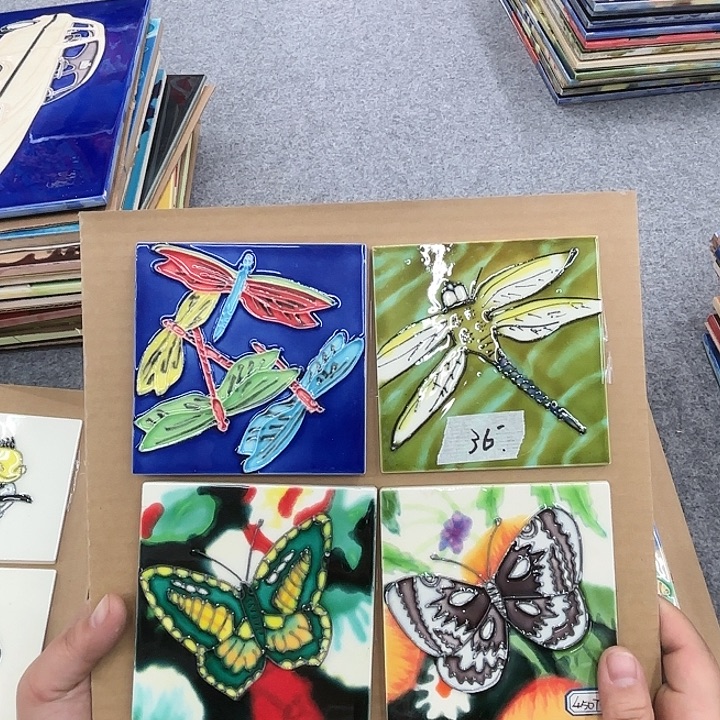 陶瓷板画10/10四个