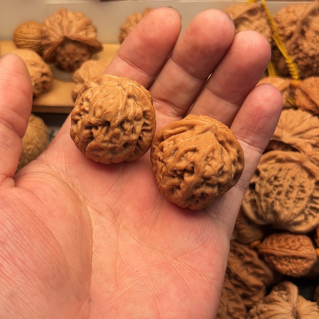 马***功吊坠文玩核桃凤凰