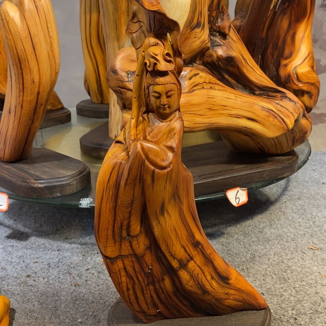 【闪购商品】柏木（崖柏）根雕木雕工艺品摆件家居装饰厂家直销