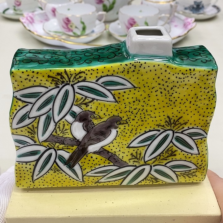 摆件九谷正品保真