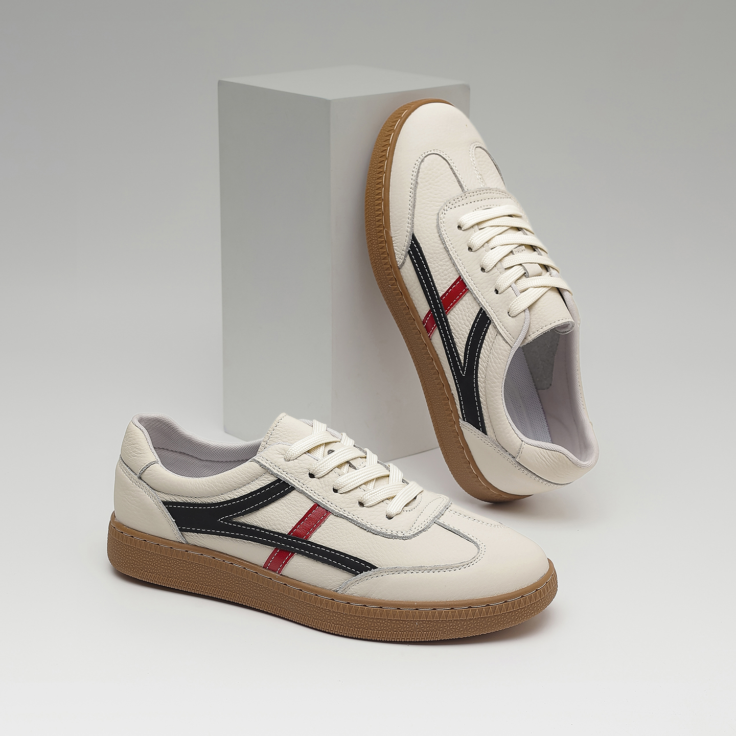 清货【头层牛皮】低帮鞋四季透气小白鞋舒适太极鞋练功鞋武术鞋