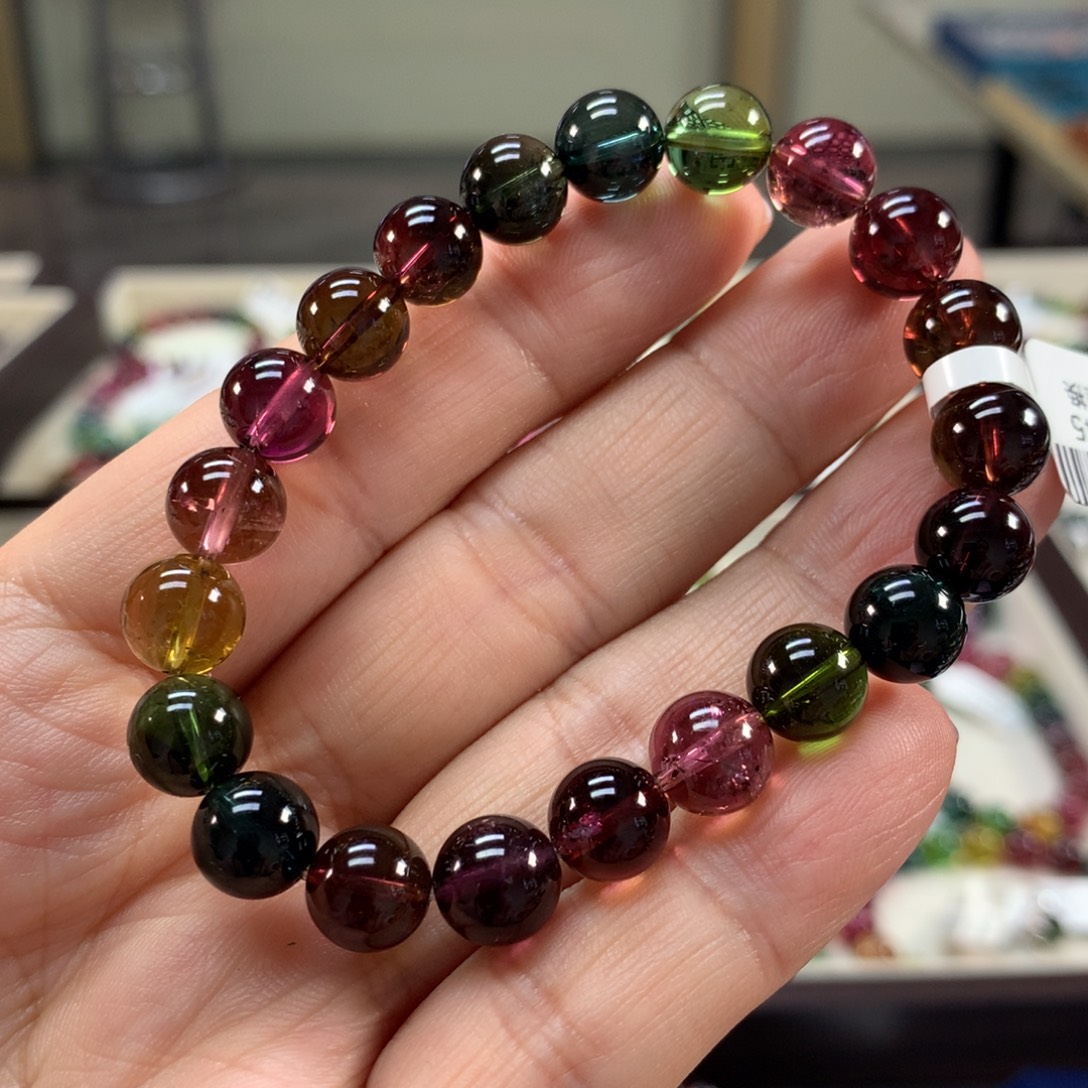 手链未镶嵌碧玺8.8左右