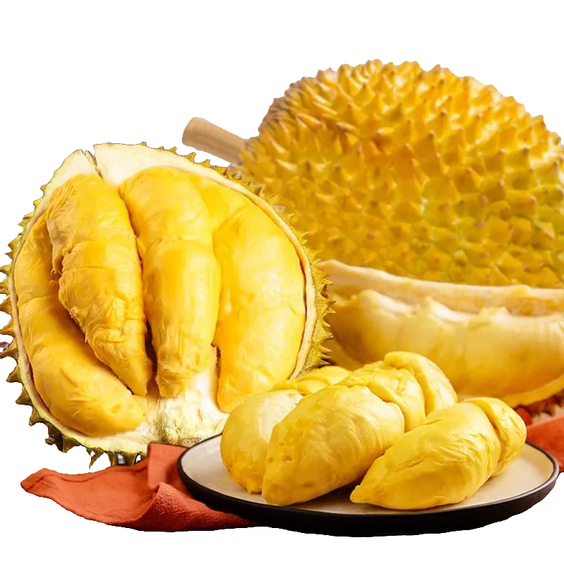 【新鲜液氮冷冻】泰国金枕越南干尧榴莲家庭装！！1500g核小核大金枕泰国