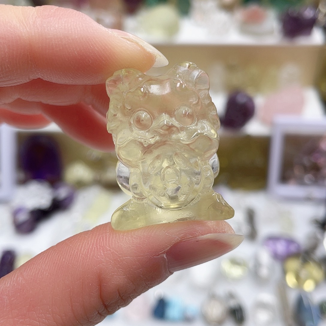 黄晶珠宝半成品未镶嵌3142