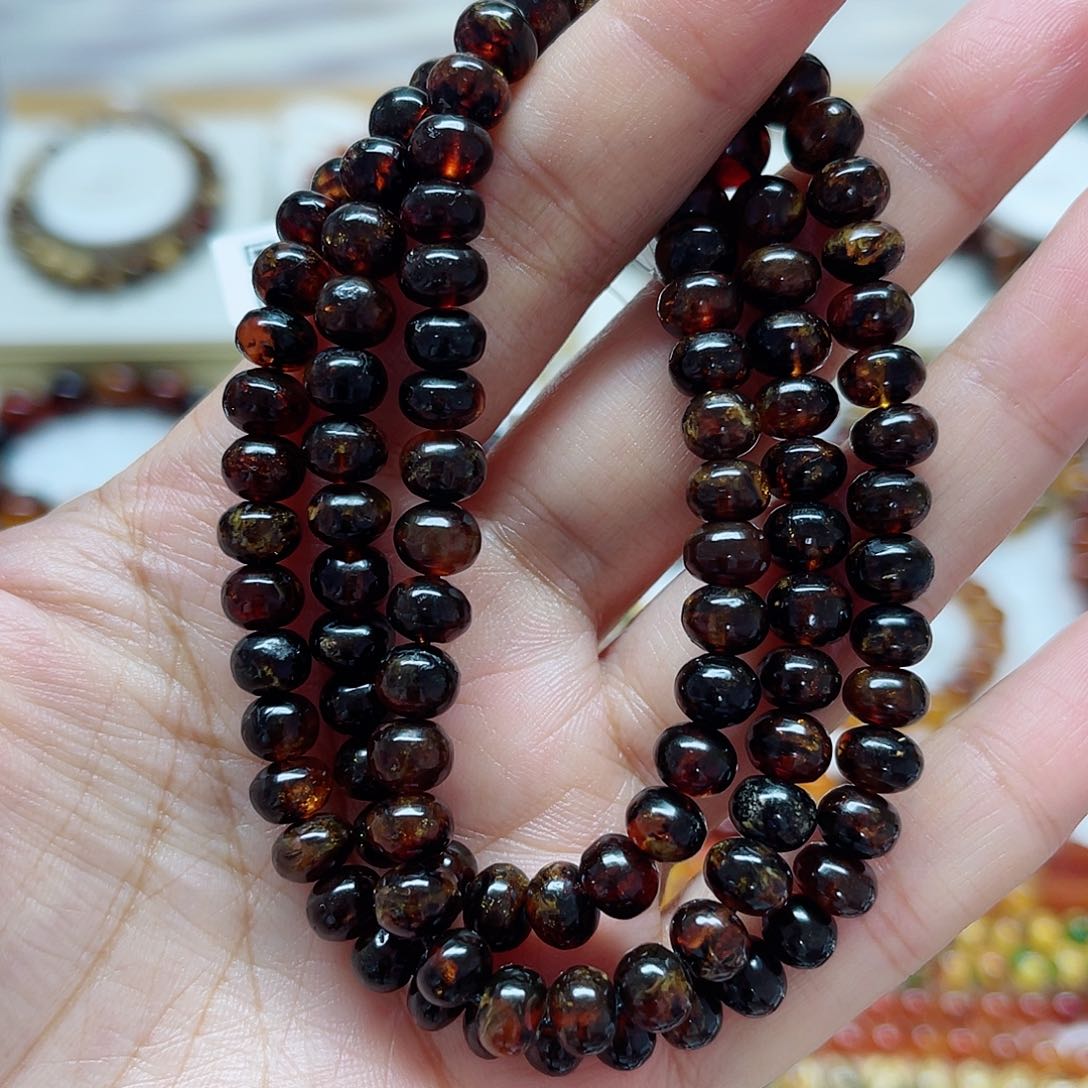 未镶嵌颈饰琥珀琥珀6