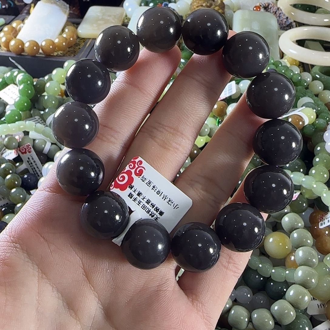 和田玉手链未镶嵌会***速264