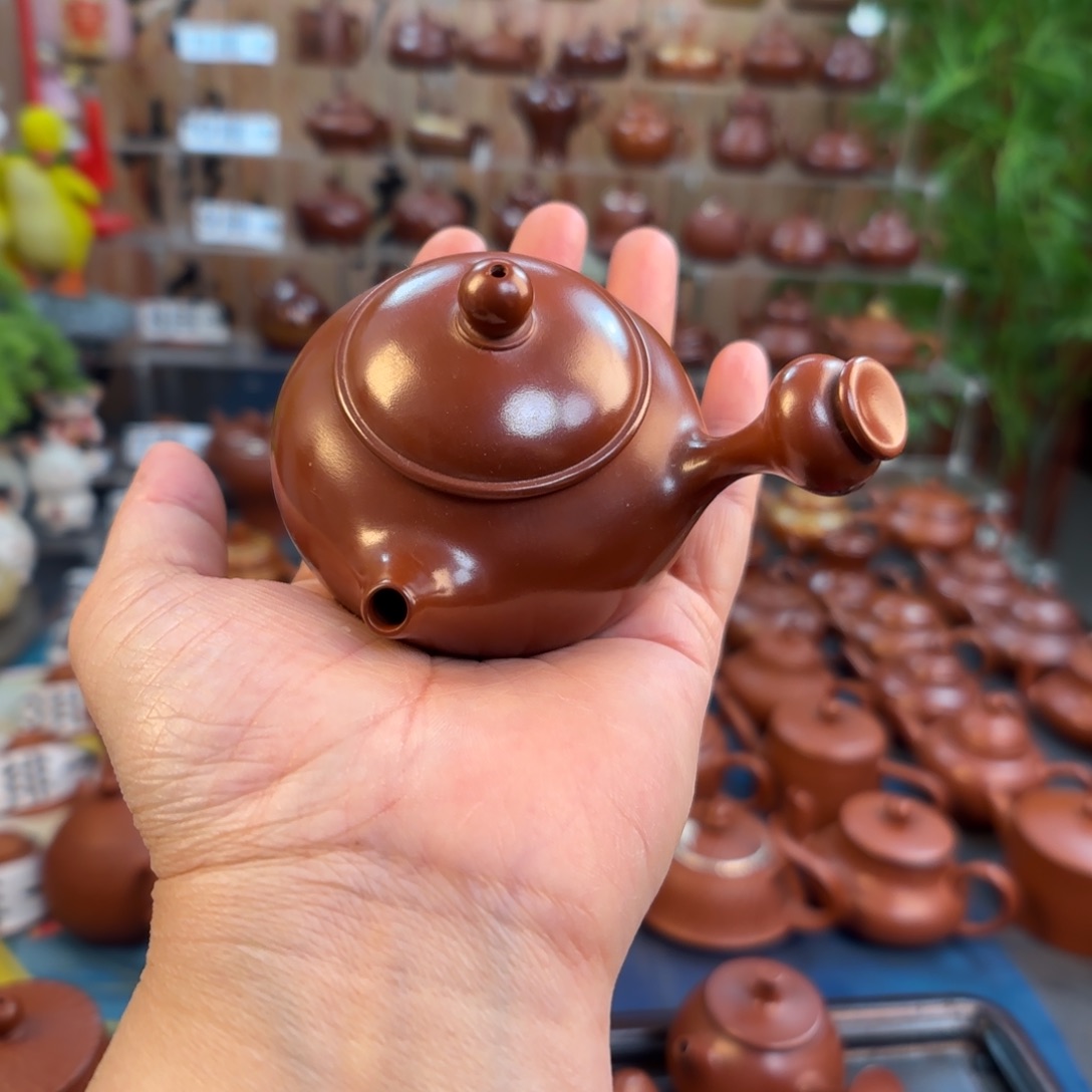 知***࿐朱泥茶壶朱泥茶壶90C