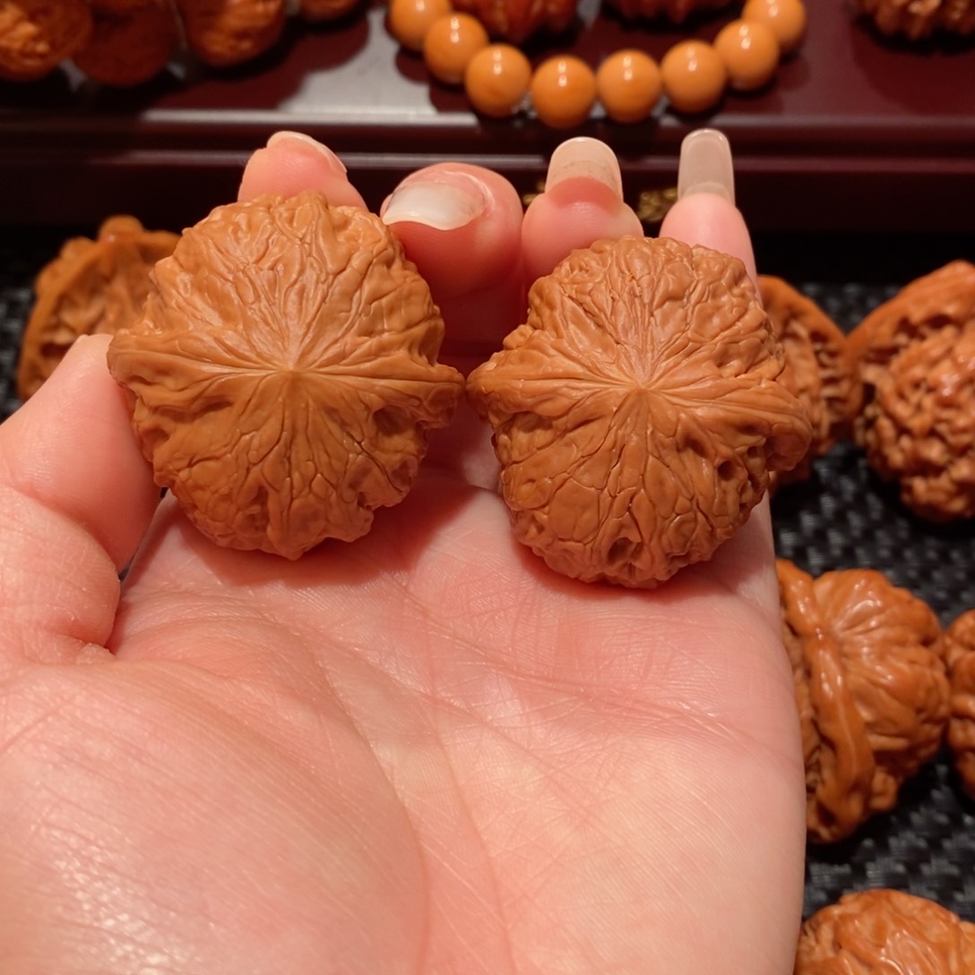 文玩核桃把件铁锤