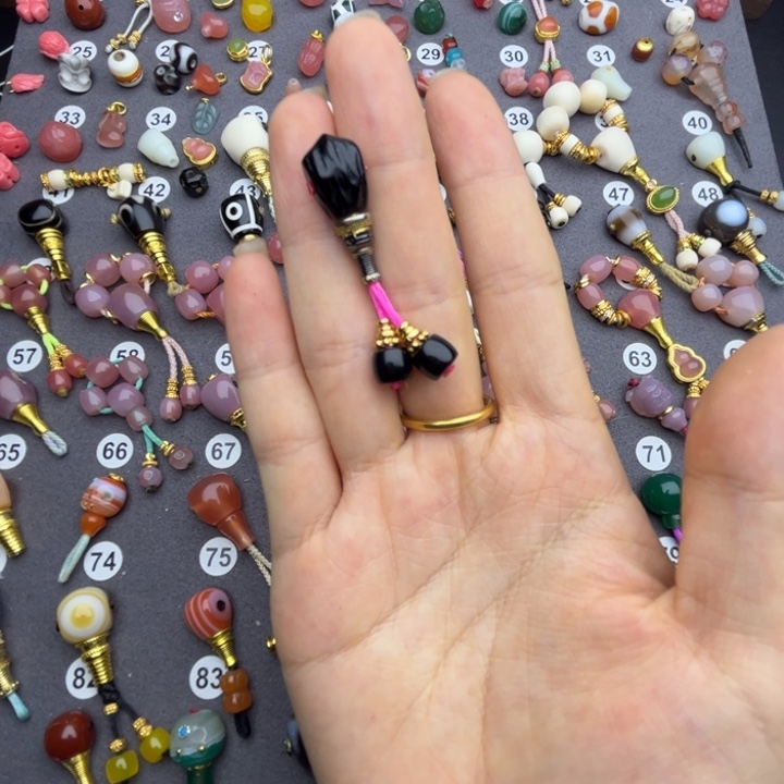 玛瑙/玉髓未镶嵌三通