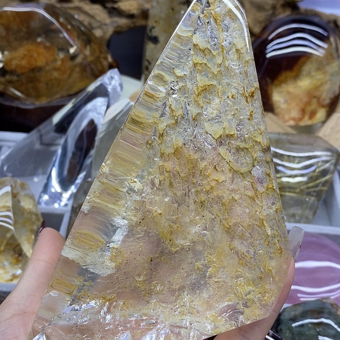 水晶水晶原石未镶嵌