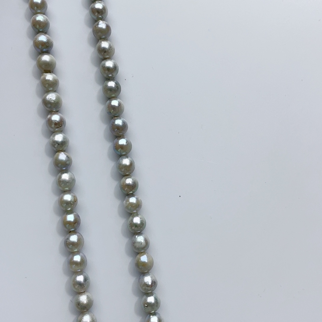 海水珍珠颈饰银S925镶嵌