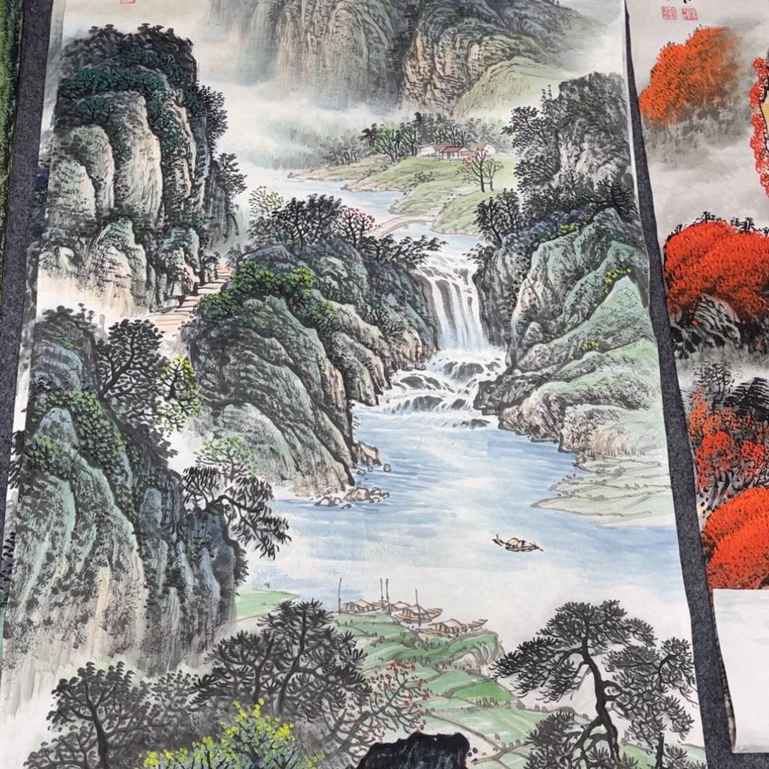 阿***生国画我是真的很喜欢