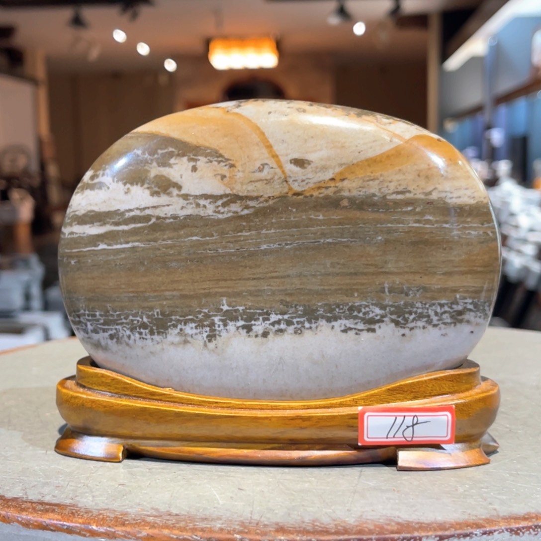 彩石三峡清江画面石