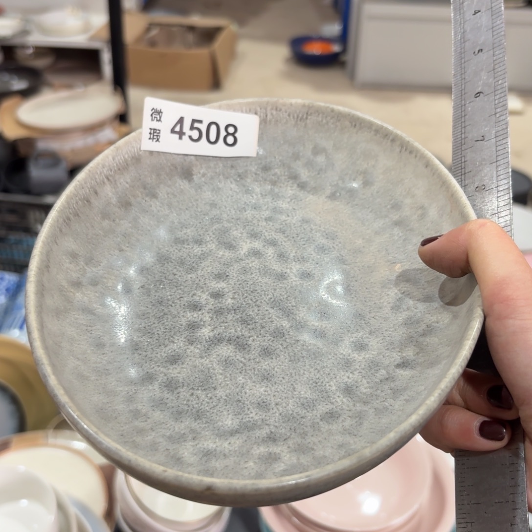 陶瓷4508 微瑕陶瓷餐具1个