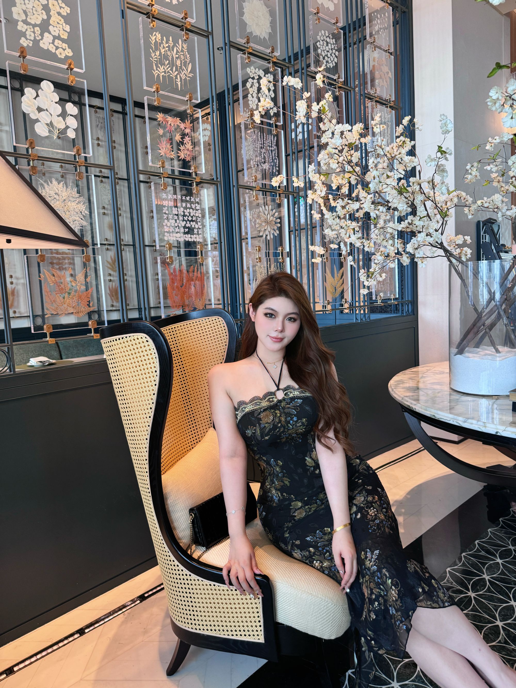 【现货】胖婷大码定制胖mm「梦回古早年」高级气质改良版旗袍连衣裙