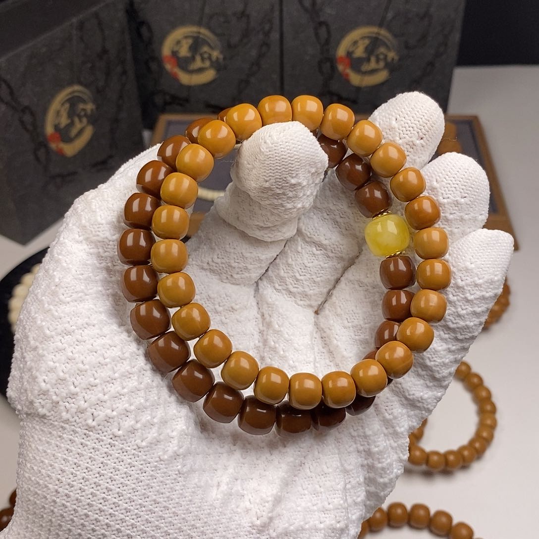 文玩核桃手串吃*饭全品毕业级