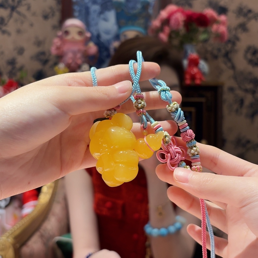 蜜蜡颈饰未镶嵌颈饰