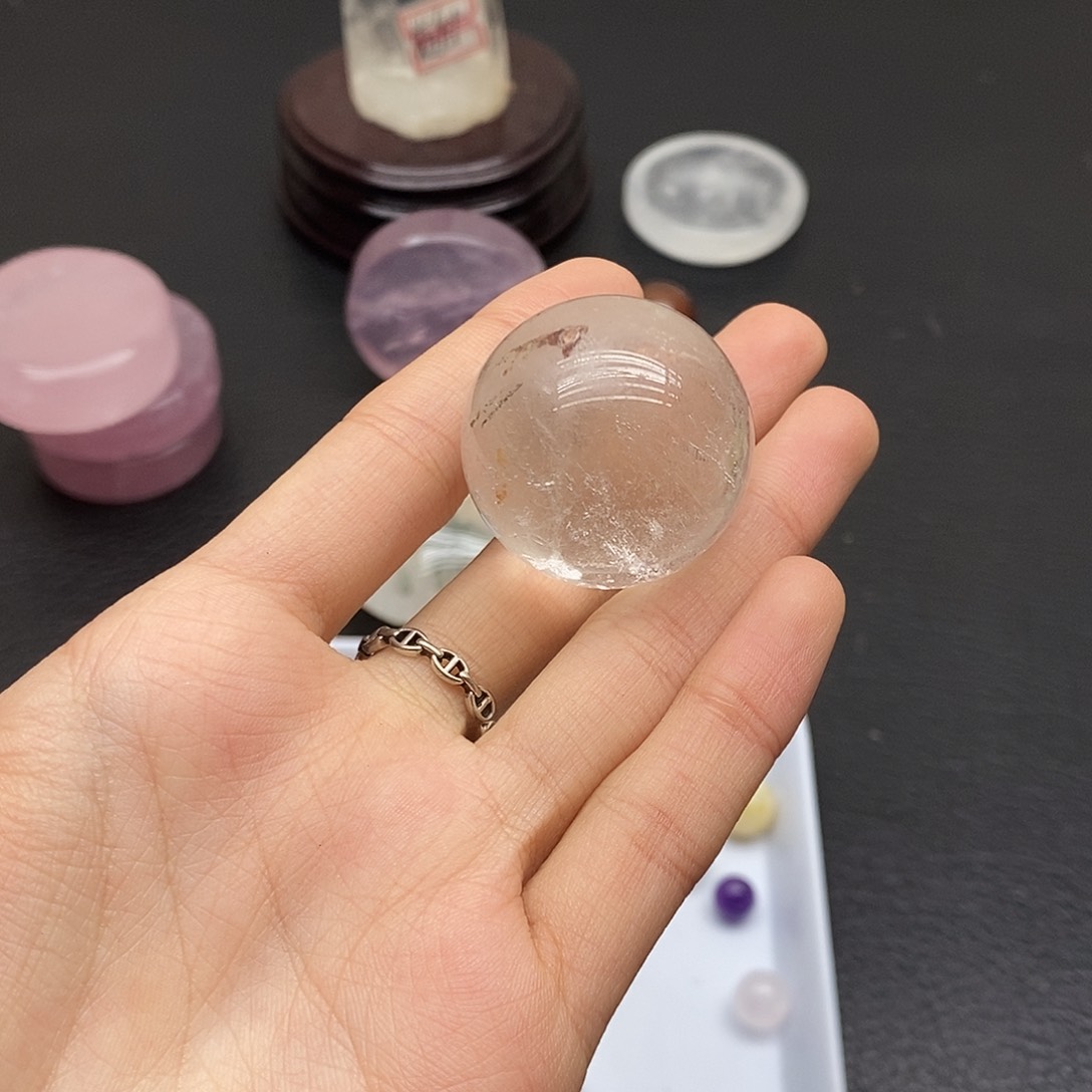 珠宝半成品水晶未镶嵌286水晶石