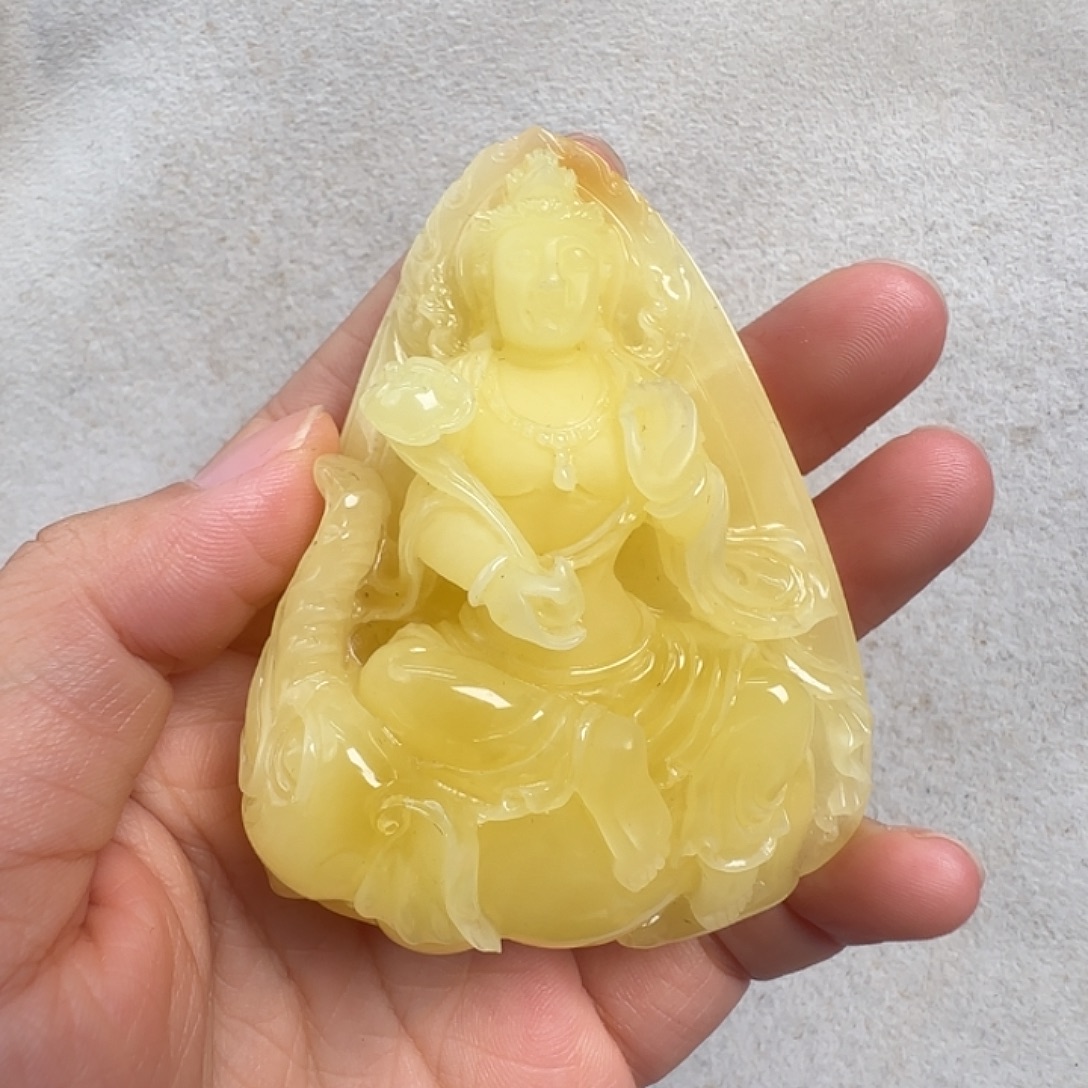 蜜蜡未镶嵌珠宝奇石