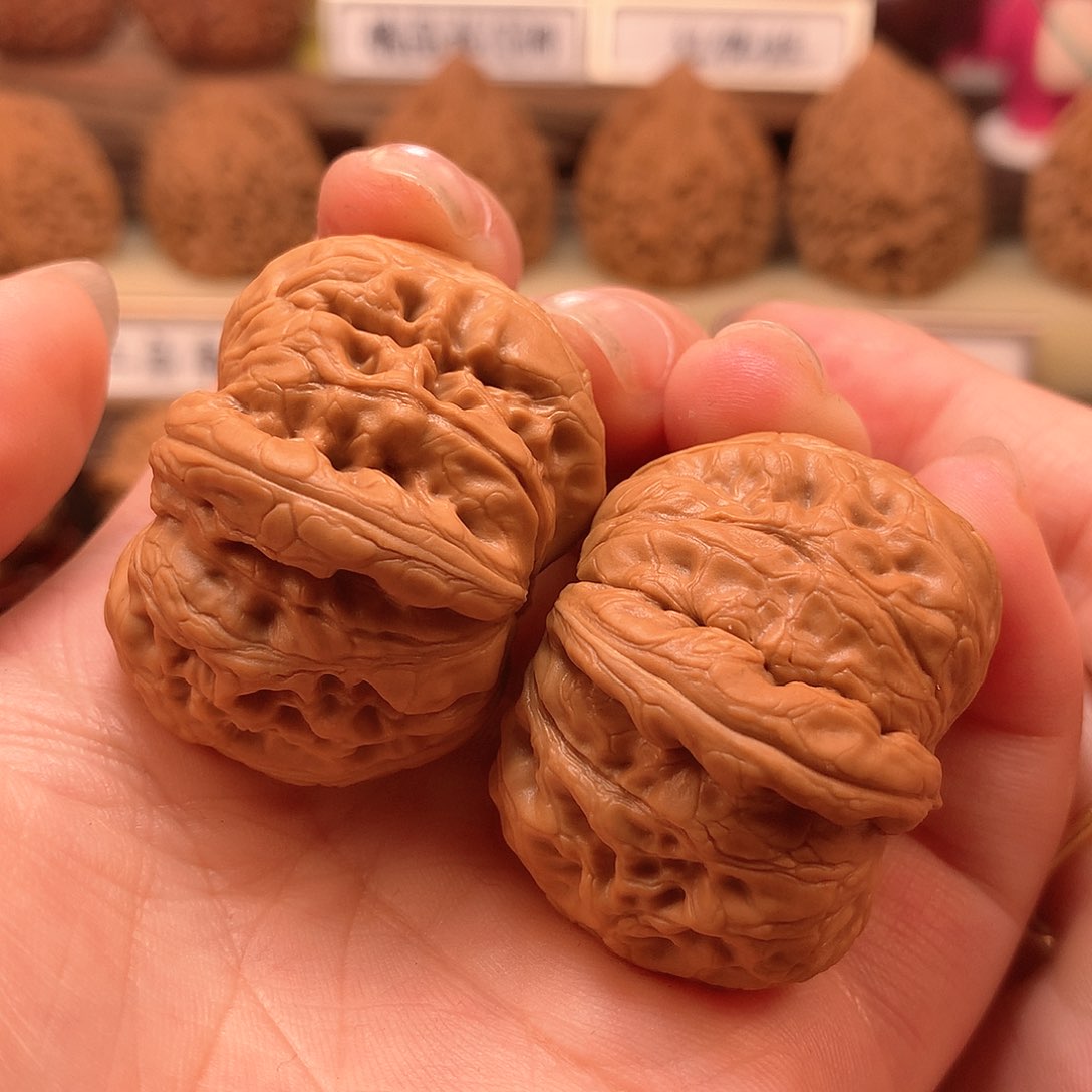 文玩核桃吊坠元宝38全品