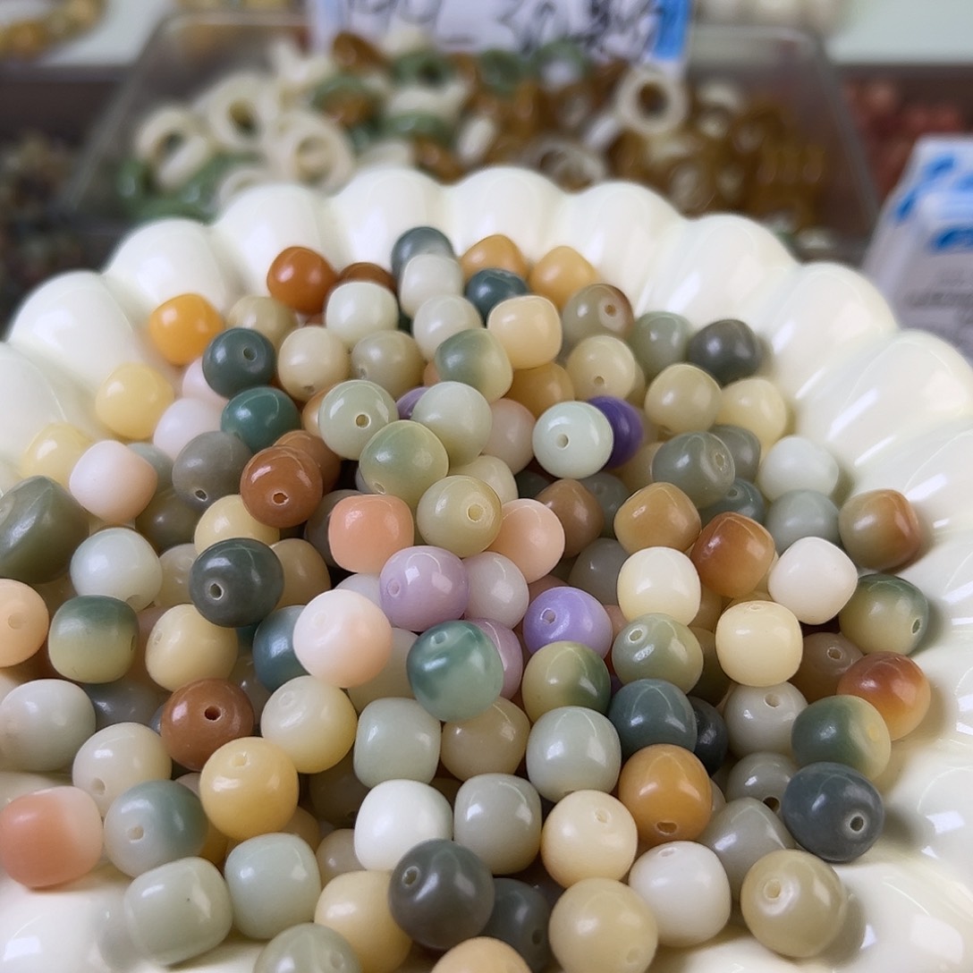 菩提根/象牙果吊坠卡10马卡龙桶200颗