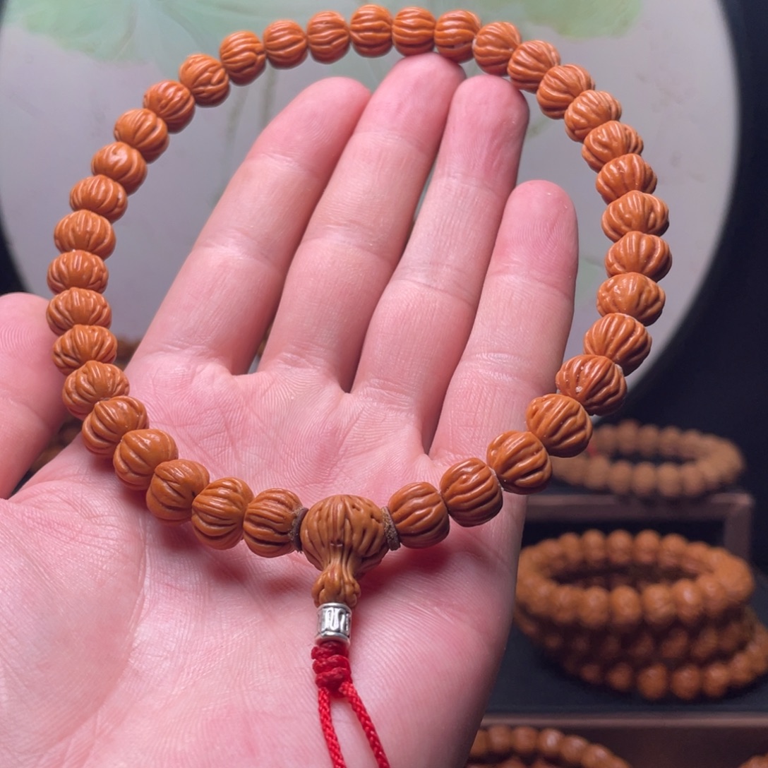 手串桃核11通天纹手持