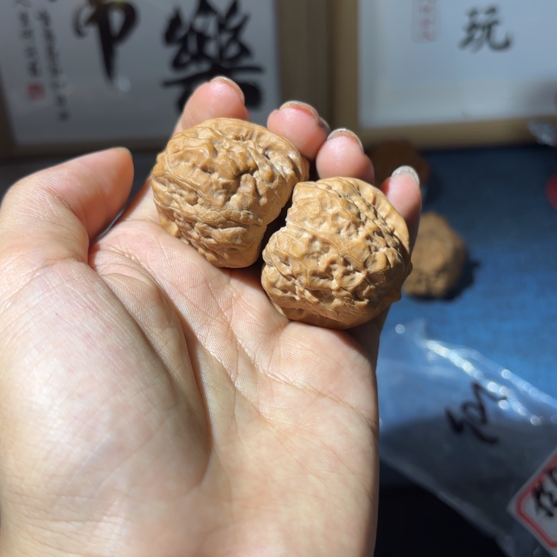 吊坠文玩核桃36尺蛤蟆头1203