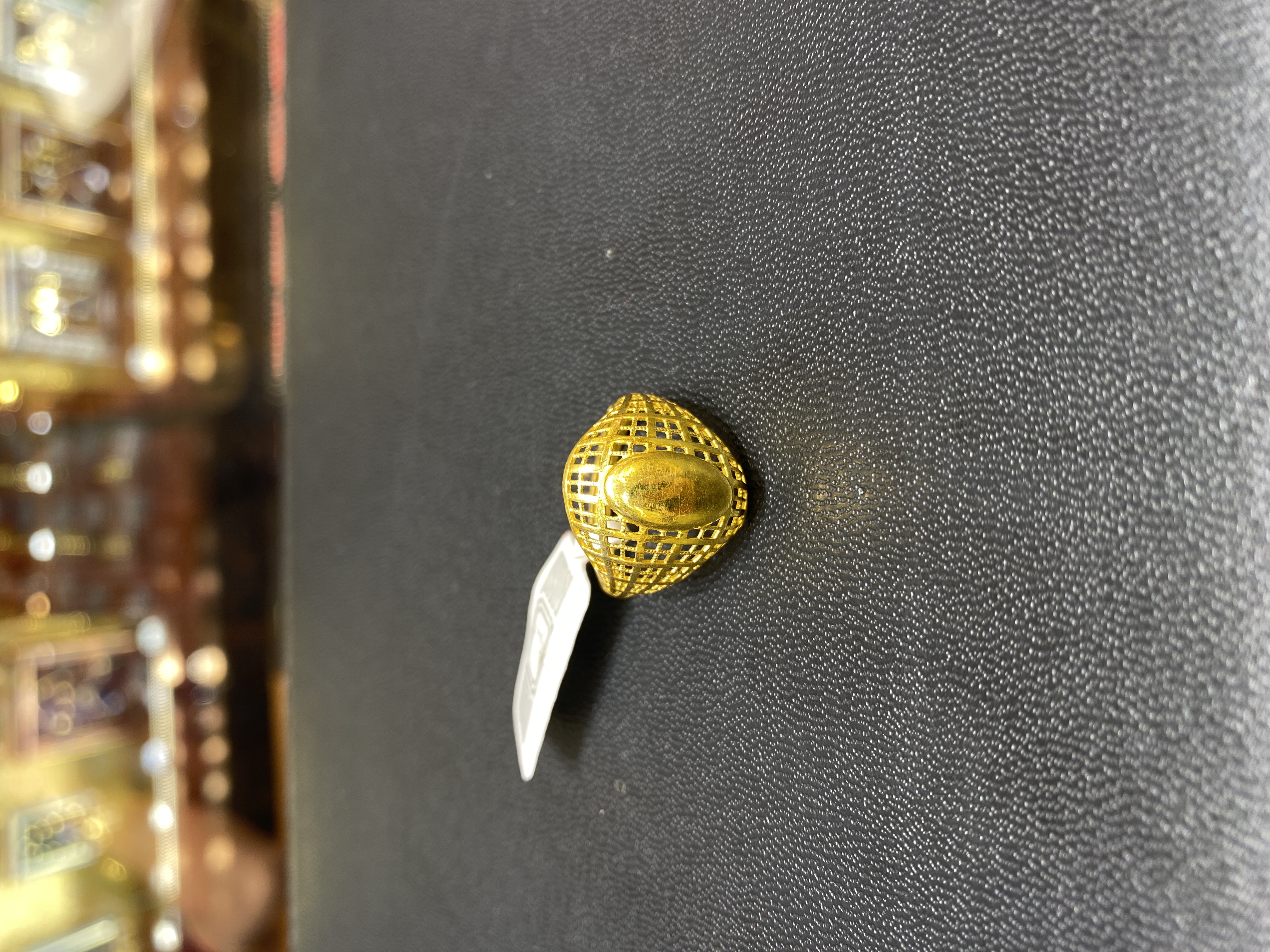 【2号货】放心黄金店 足金999戒指 5.27克 (货号45）