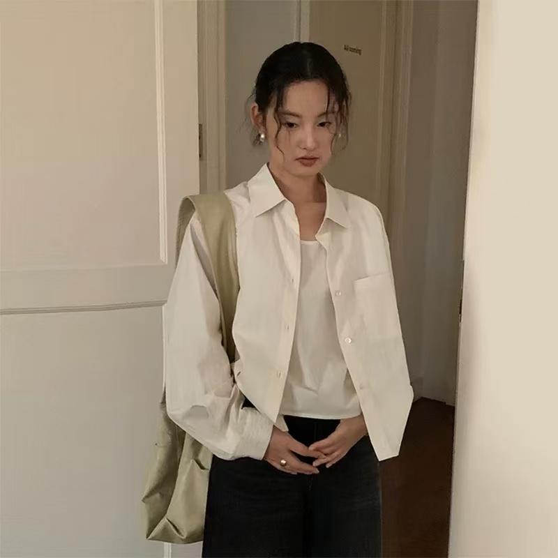 【LSE丽色】秋季精选百搭假两件衬衣