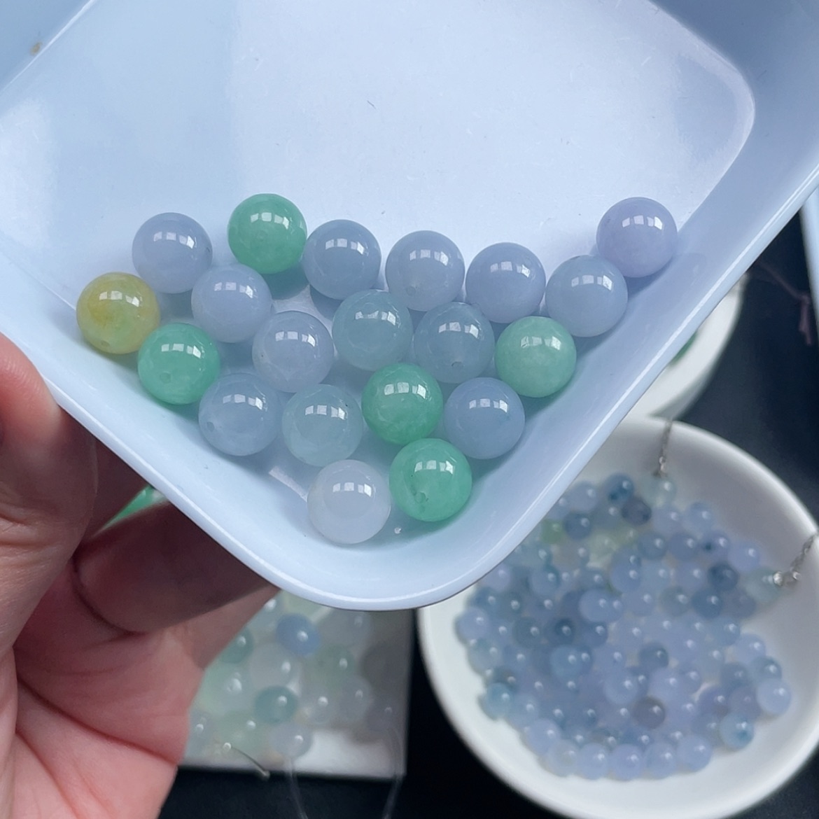 【闪购商品】定制翡翠未镶嵌四*，