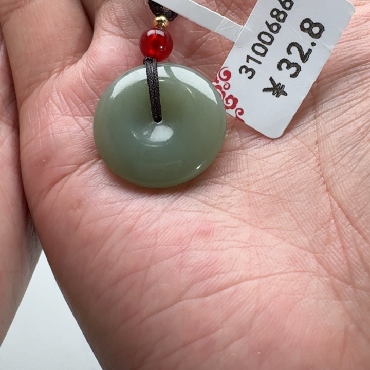 和田玉颈饰未镶嵌14