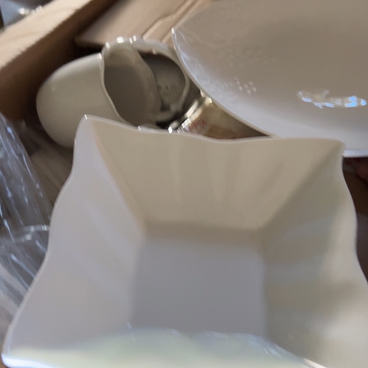 毛****国营尾货骨瓷方盘一个