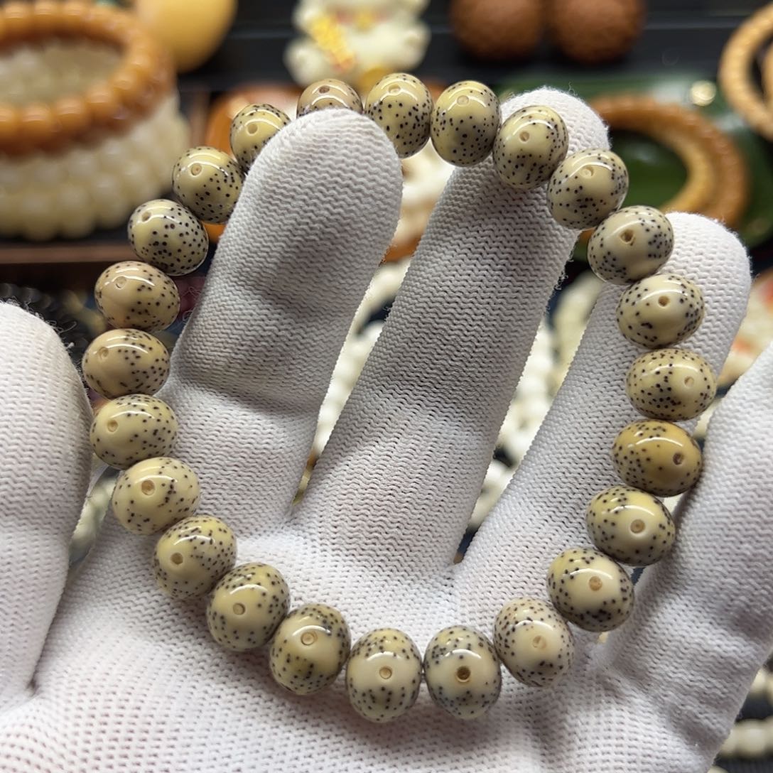 这***冷星月菩提手串苹果圆11