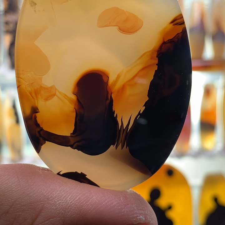 玛瑙/玉髓颈饰未镶嵌133