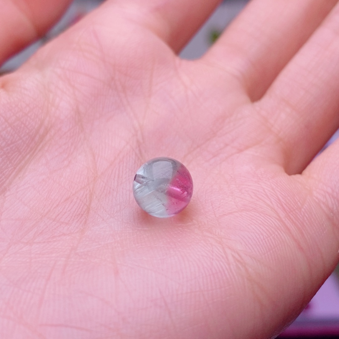 颈饰未镶嵌碧玺晚***么圆珠单颗yy