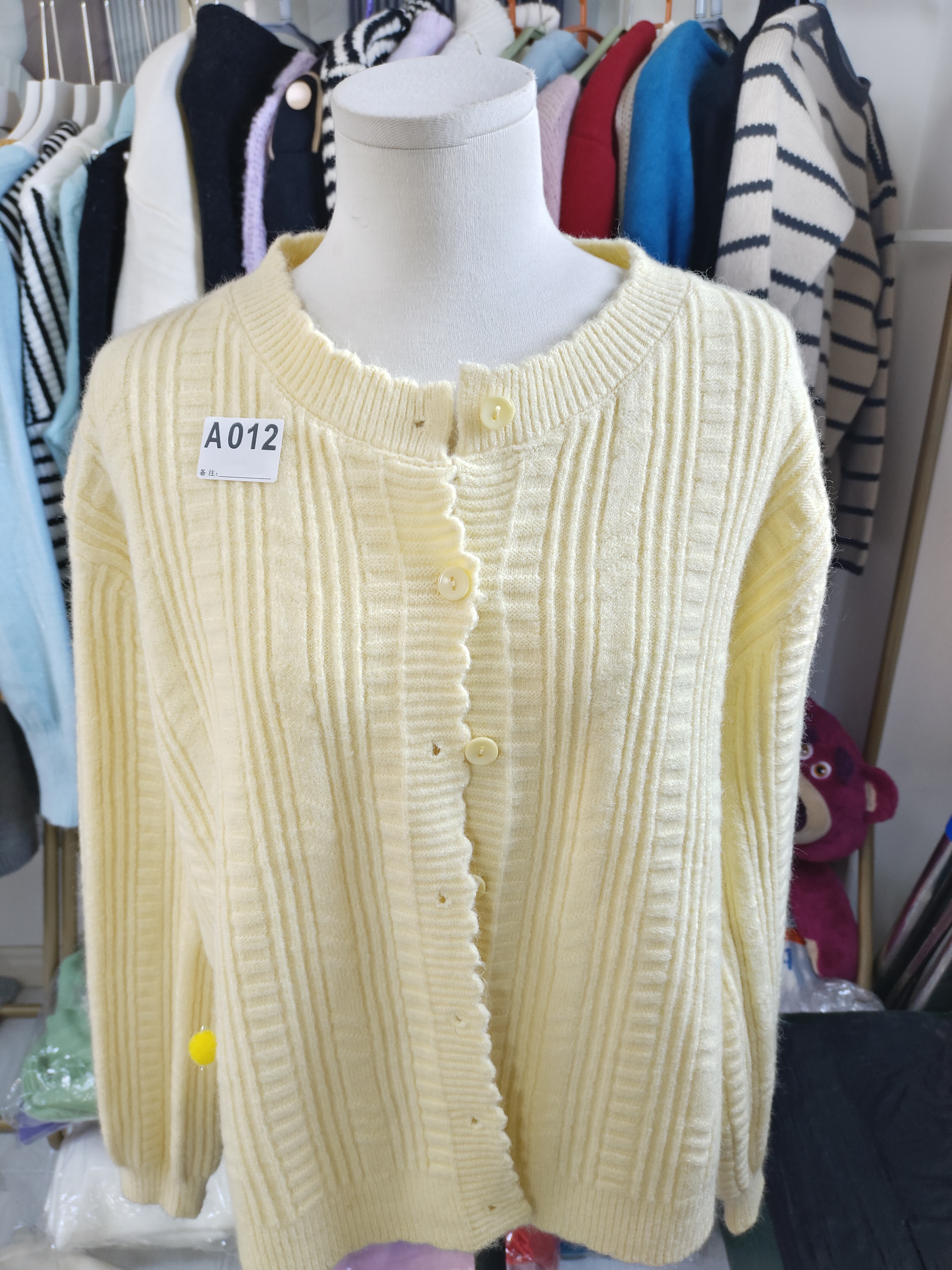 早秋新款甜美奶乖针织短款开衫外套拼接蝴蝶结短裙两件套女