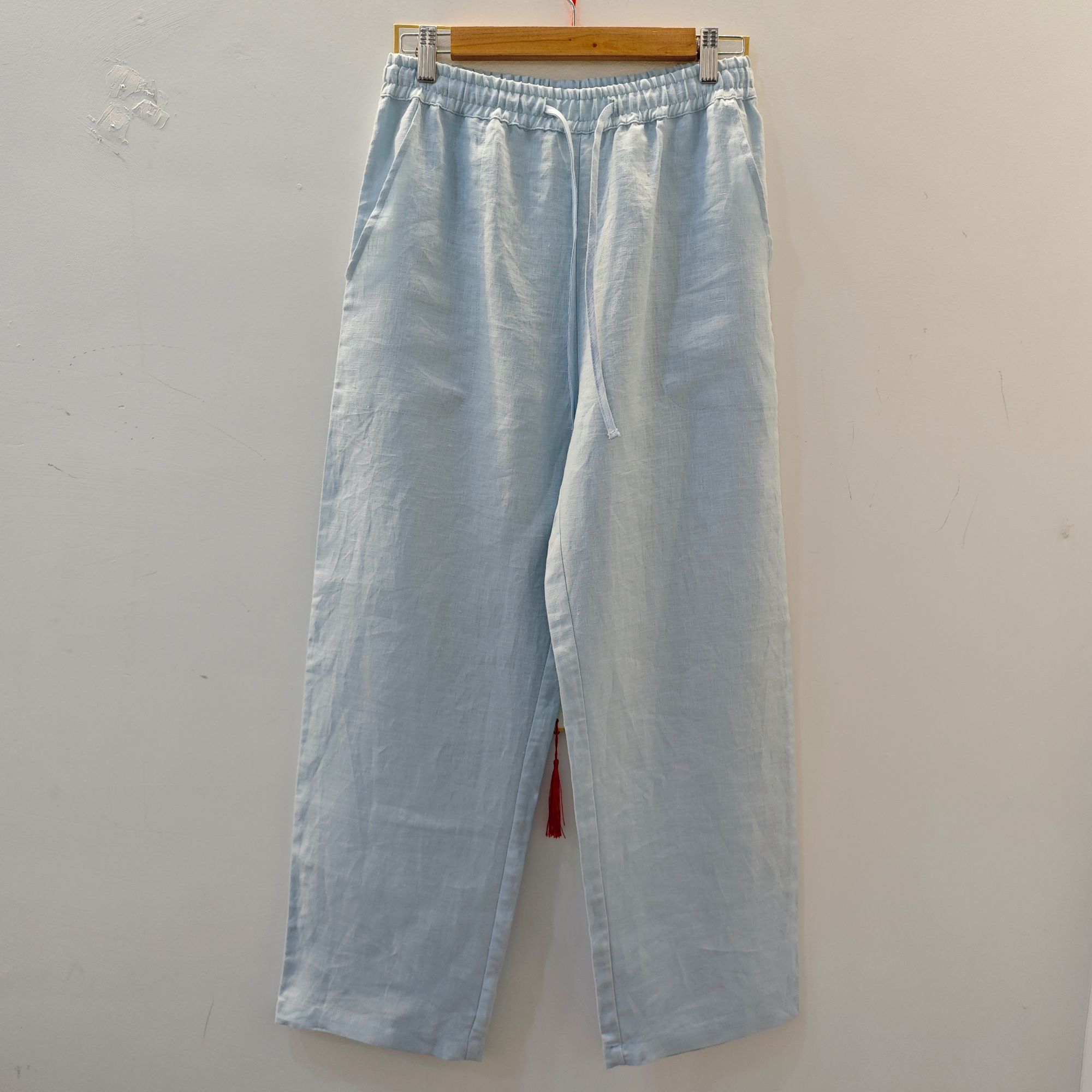 【福宝推荐】有机亚麻公司 休闲百搭女裤