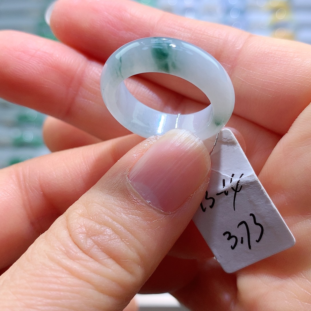 翡翠戒指未镶嵌13-14号